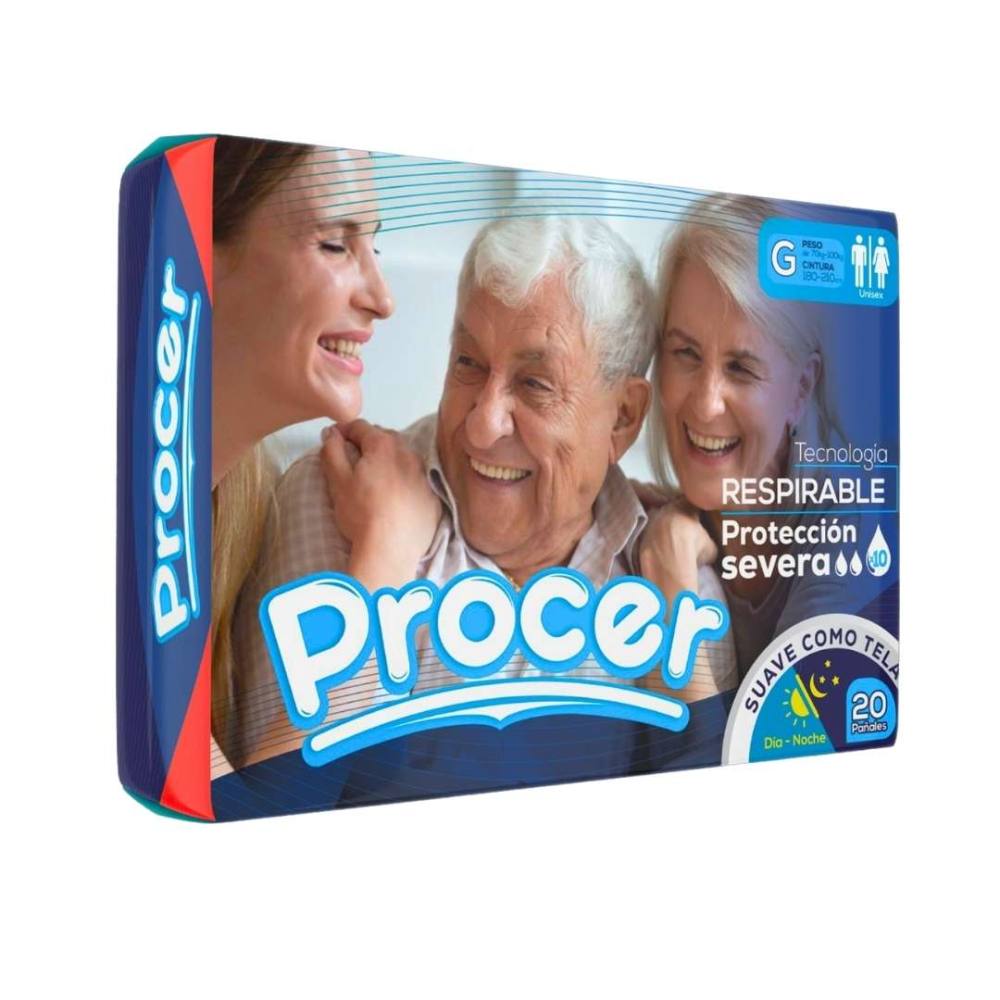 PAÑAL ADULTO PROCER TALLA G