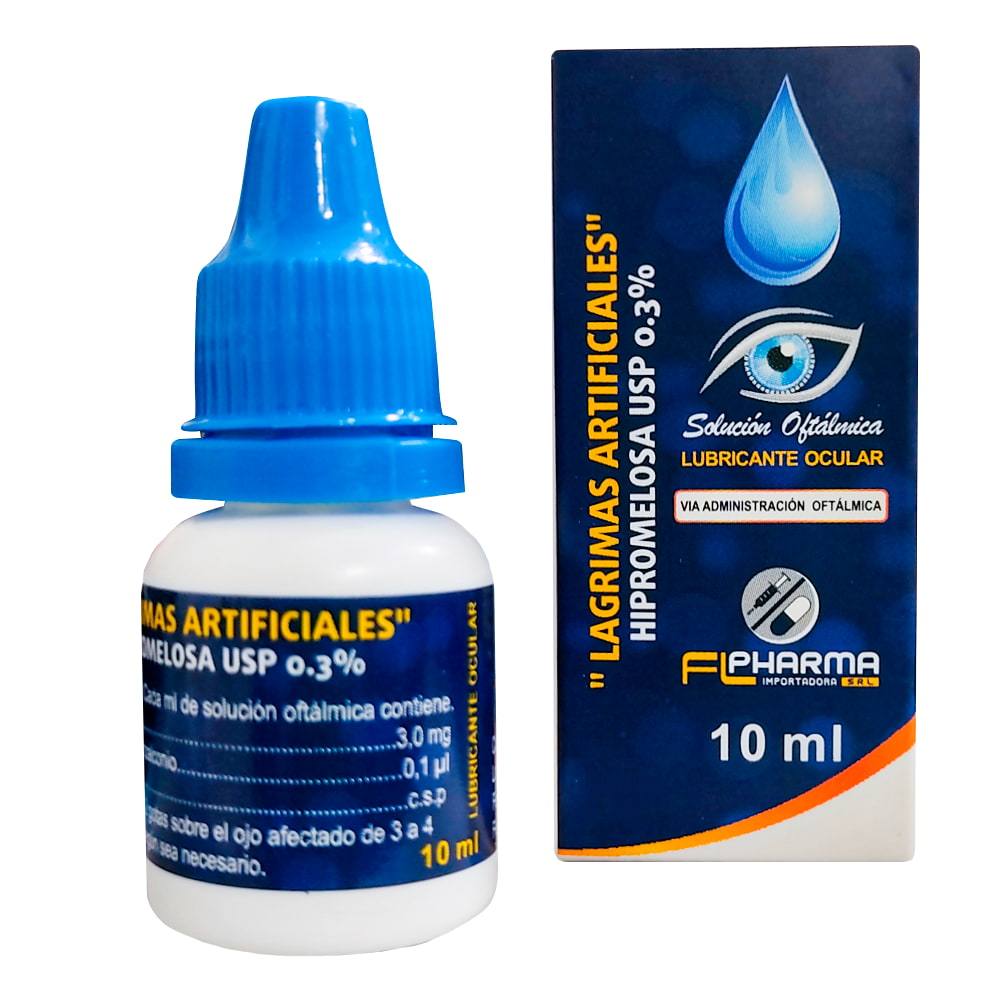 LAGRIMAS ARTIFICIALES 0.3% COLIRIO X 10 ML