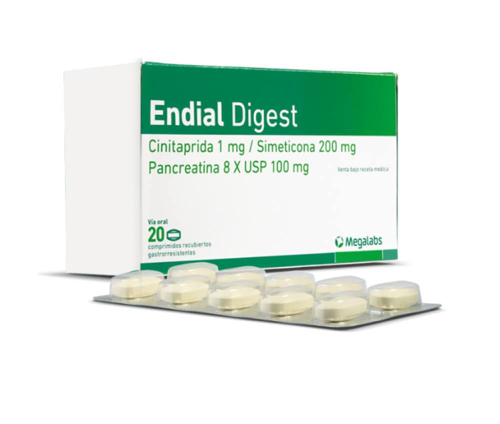 ENDIAL DIGEST X COMP. RECUBIERTO