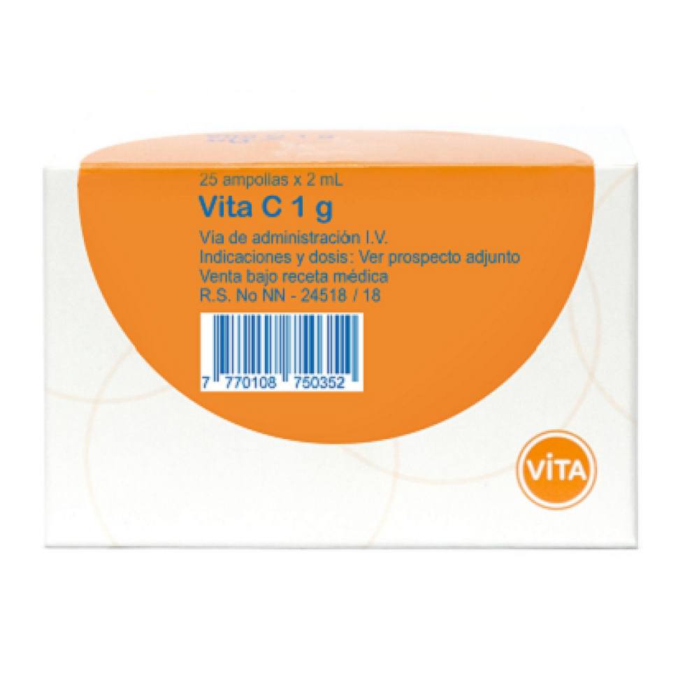 VITA C 1G X AMPOLLA