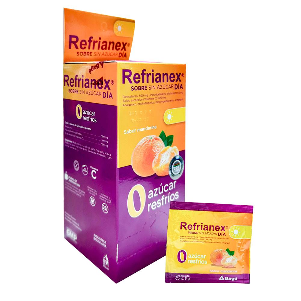 REFRIANEX DIA SIN AZUCAR X SOBRE