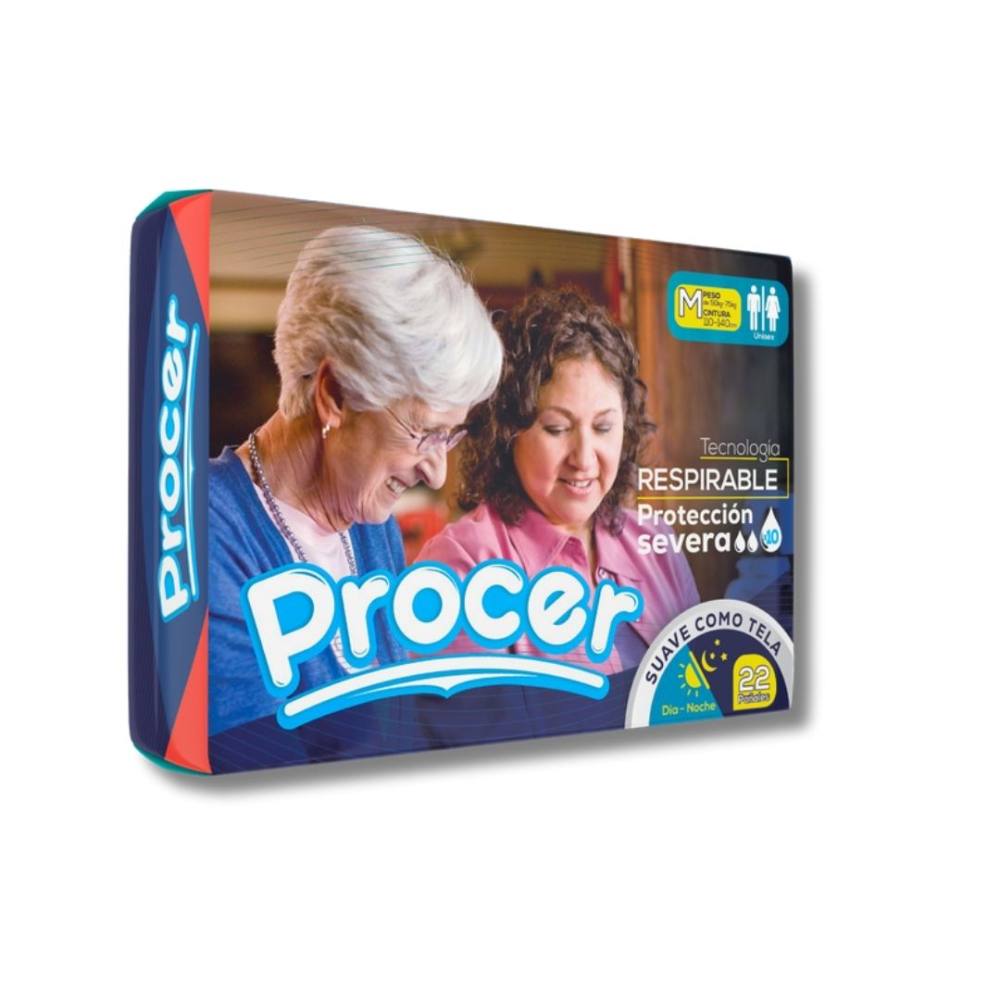 PAÑAL ADULTO PROCER "M"