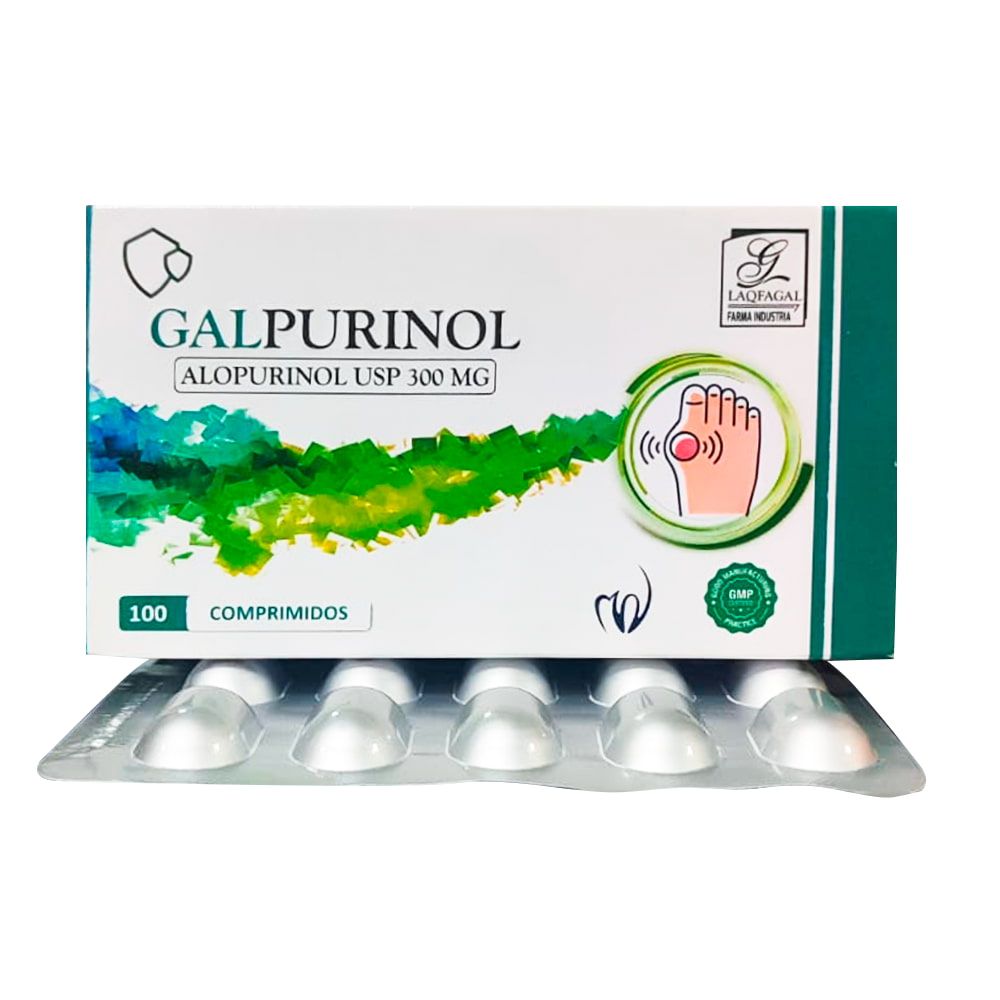 ALOPURINOL GALPURINOL 300 MG X COMP
