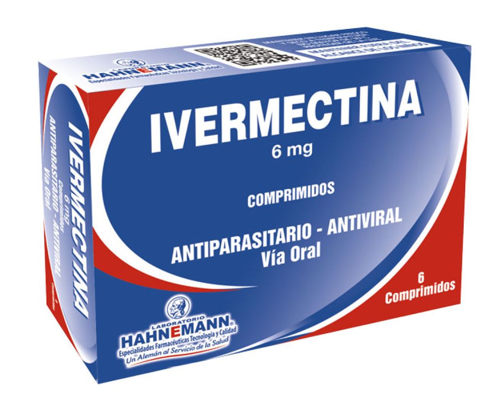 IVERMECTINA 6 MG X COMP. - HAHNEMANN