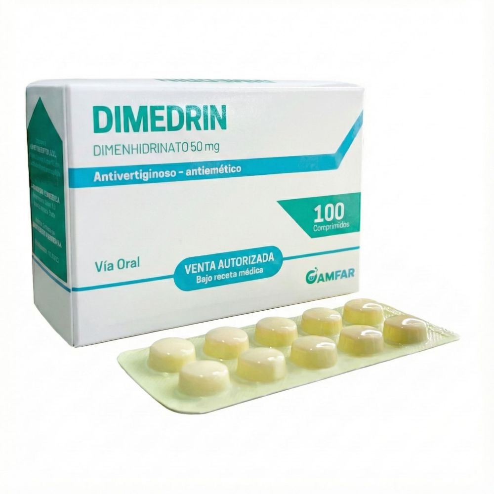 DIMEDRIN DIMENHIDRINATO 50MG X COMP.