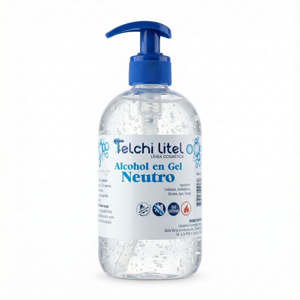 ALCOHOL EN GEL X 500 ML -  TELCHI