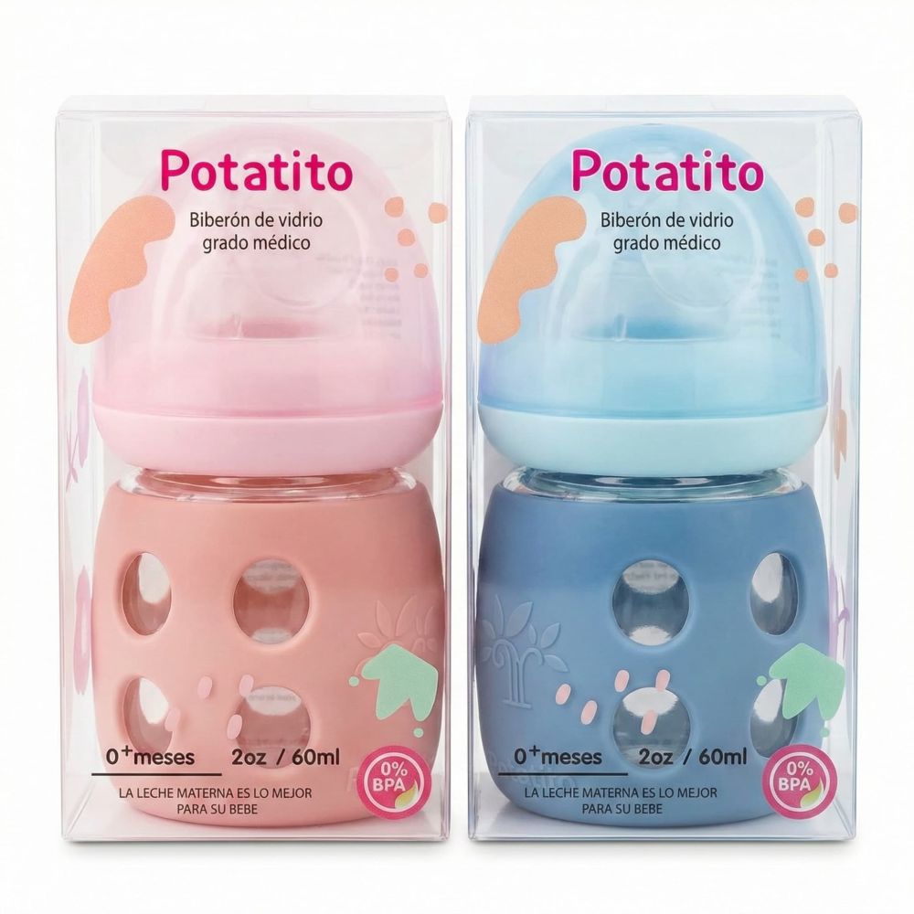 BIBERON POTATITO 0+ X 2 OZ