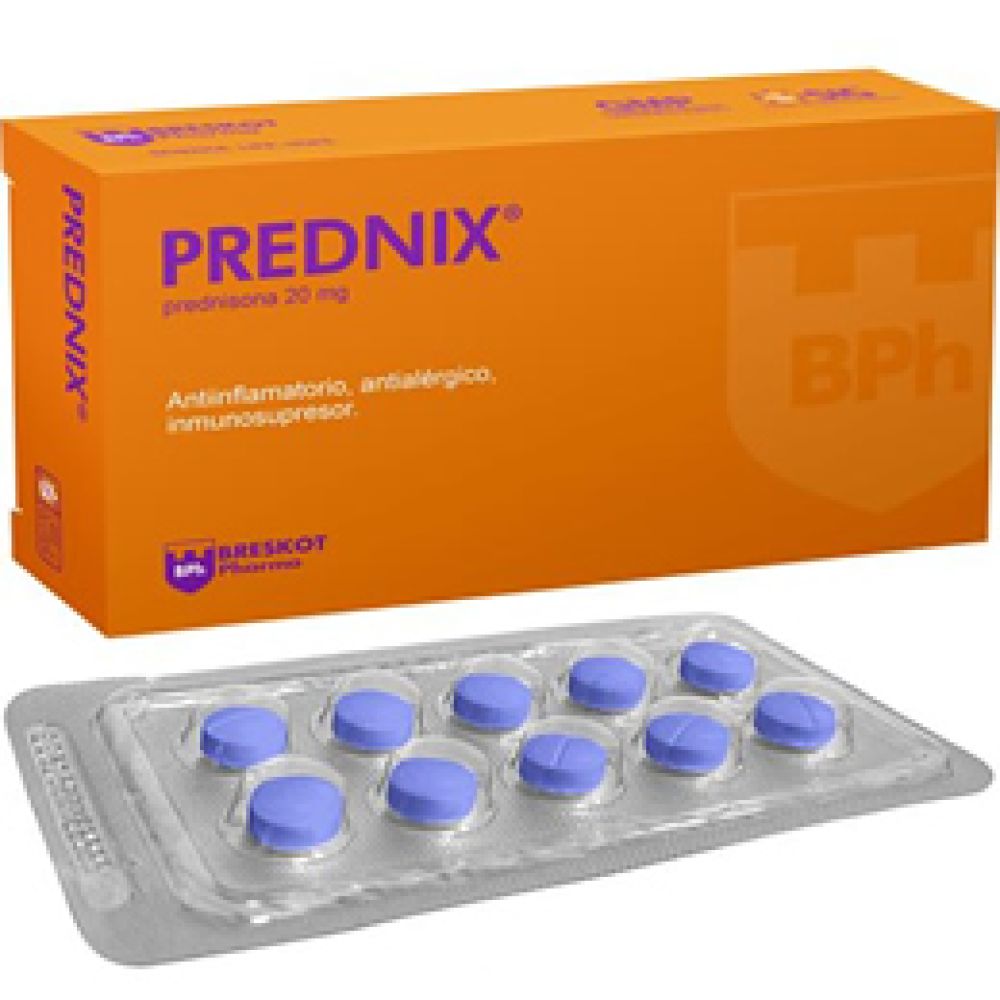 PREDNIX 20MG X COMPRIMIDO