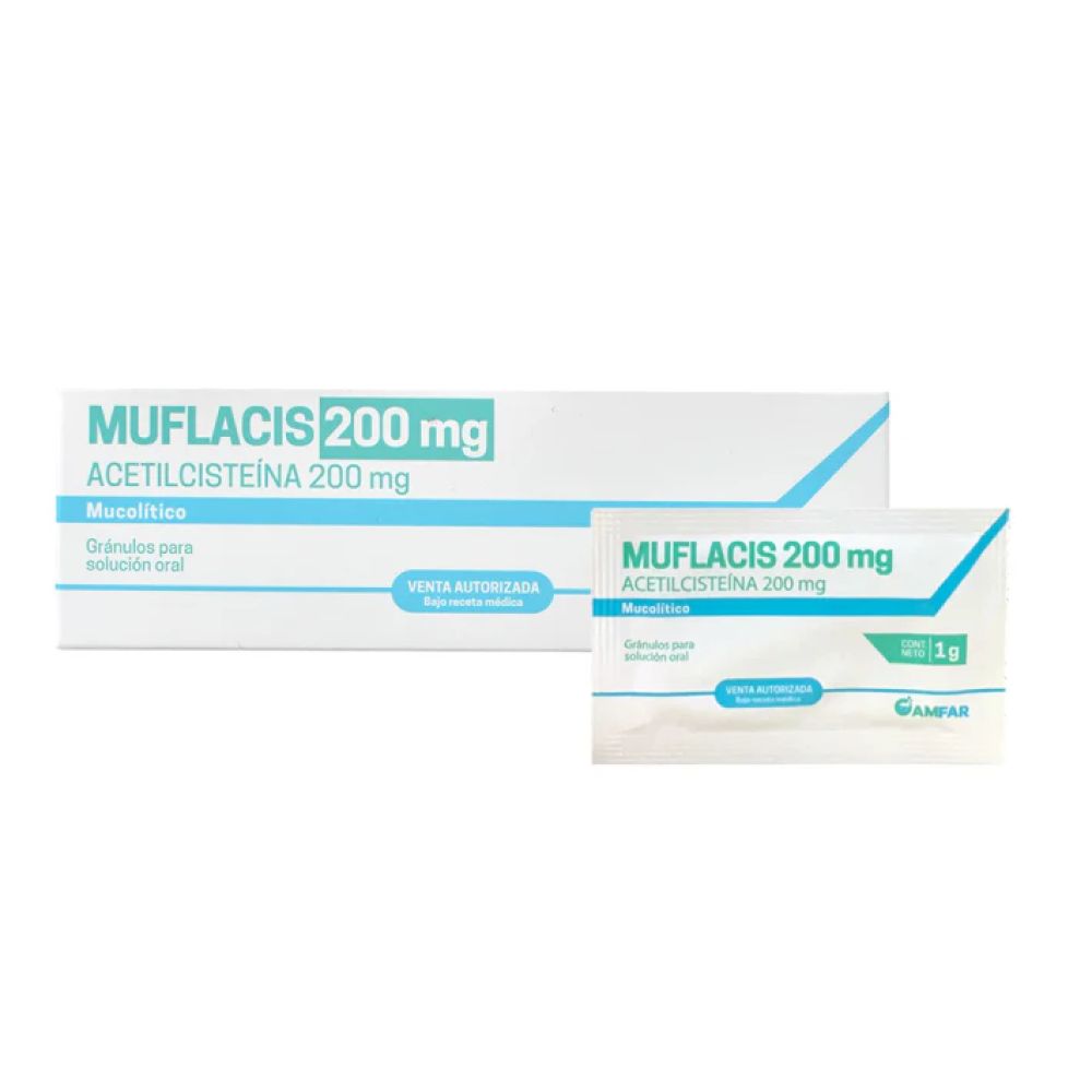 MUFLACIS 200 MG X SOBRE