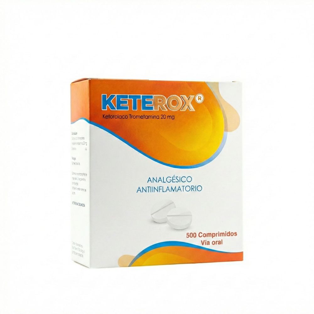 KETOROX (KETOROLACO 20 MG) X COMP.