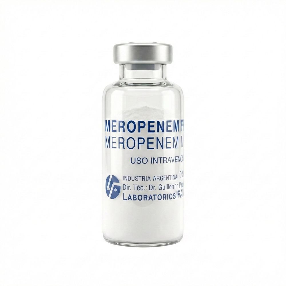 MEROPENEM 1000 MG X POLVO INY - FABRA