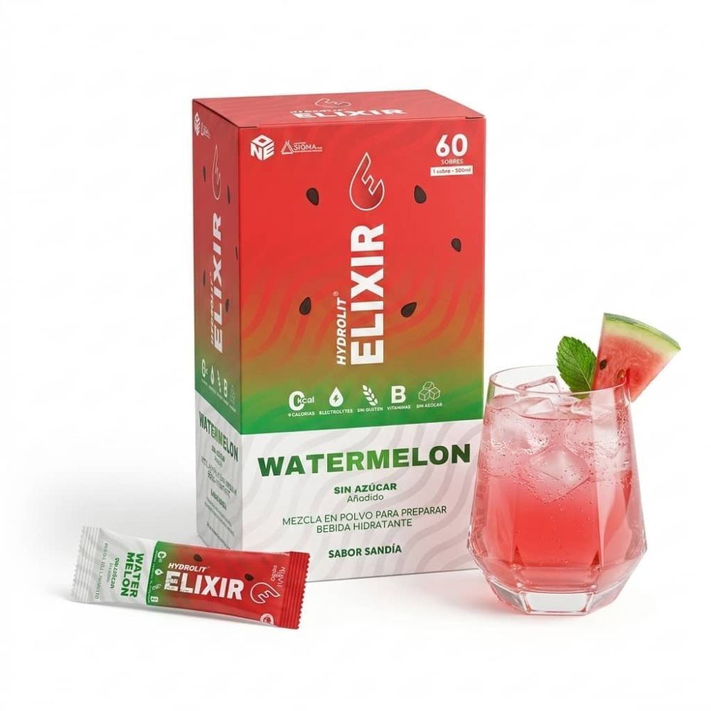 HYDROLIT ELIXIR WATERMELON SIN AZÙCAR X SACHET