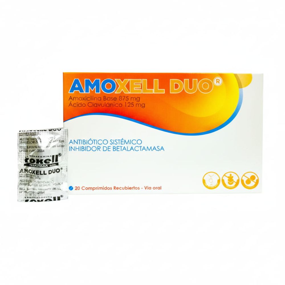 AMOXELL DUO X COM. RECUB