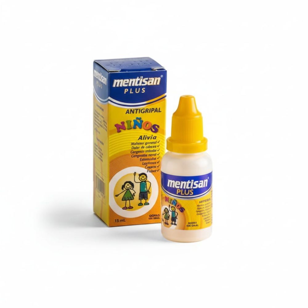 MENTISAN PLUS NIÑOS GOTAS X 15 ML