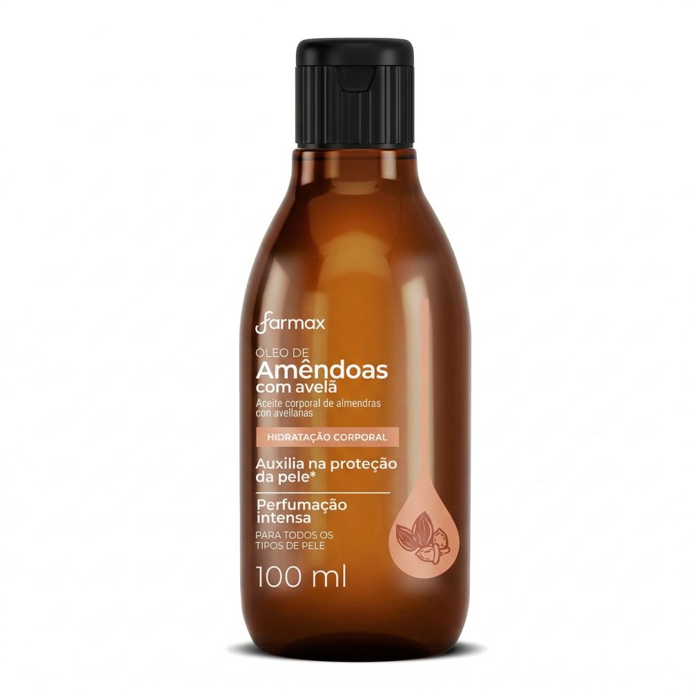 ACEITE CORPORAL ALMENDRA AVELLANA X 100 ML - FARMAX