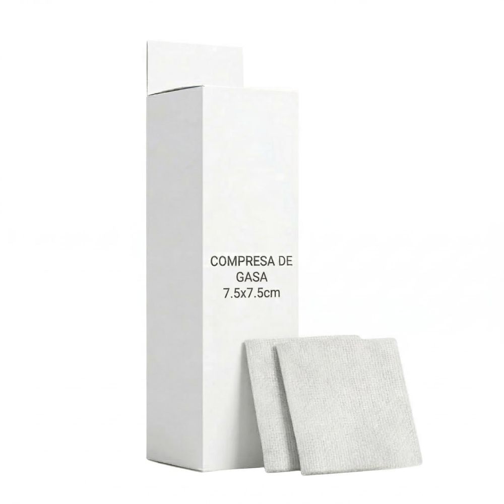 COMPRESA DE GASA 7.5 X 7.5 CM - GENERICO