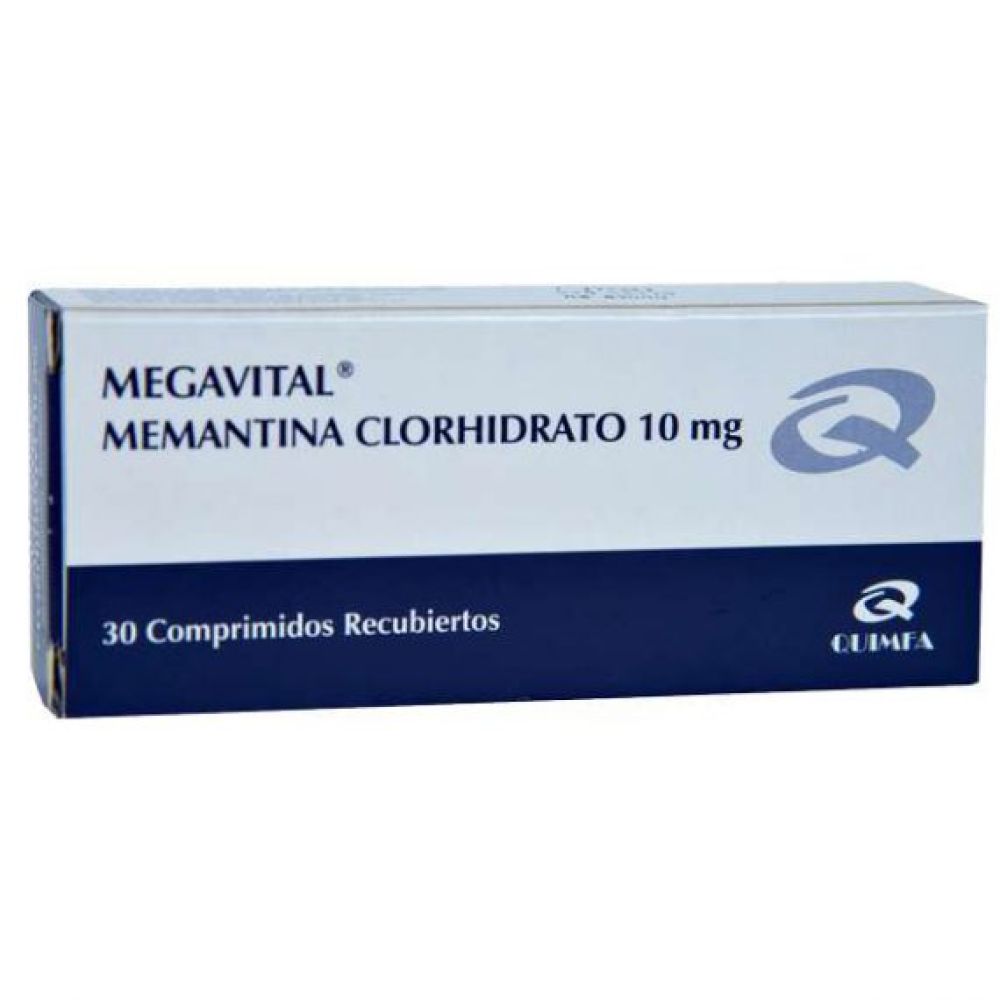 MEGAVITAL - MEMANTINA CLORHIDRATO 10 MG