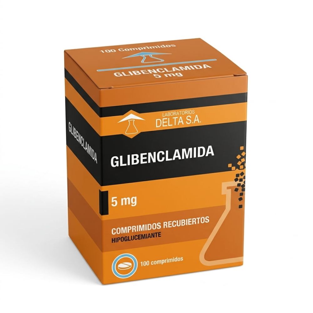 GLIBENCLAMIDA  X 5 MG DELTA