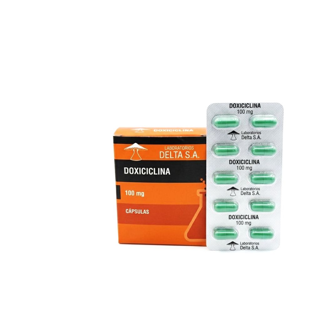 DOXICICLINA 100MG X CAPSULA DELTA
