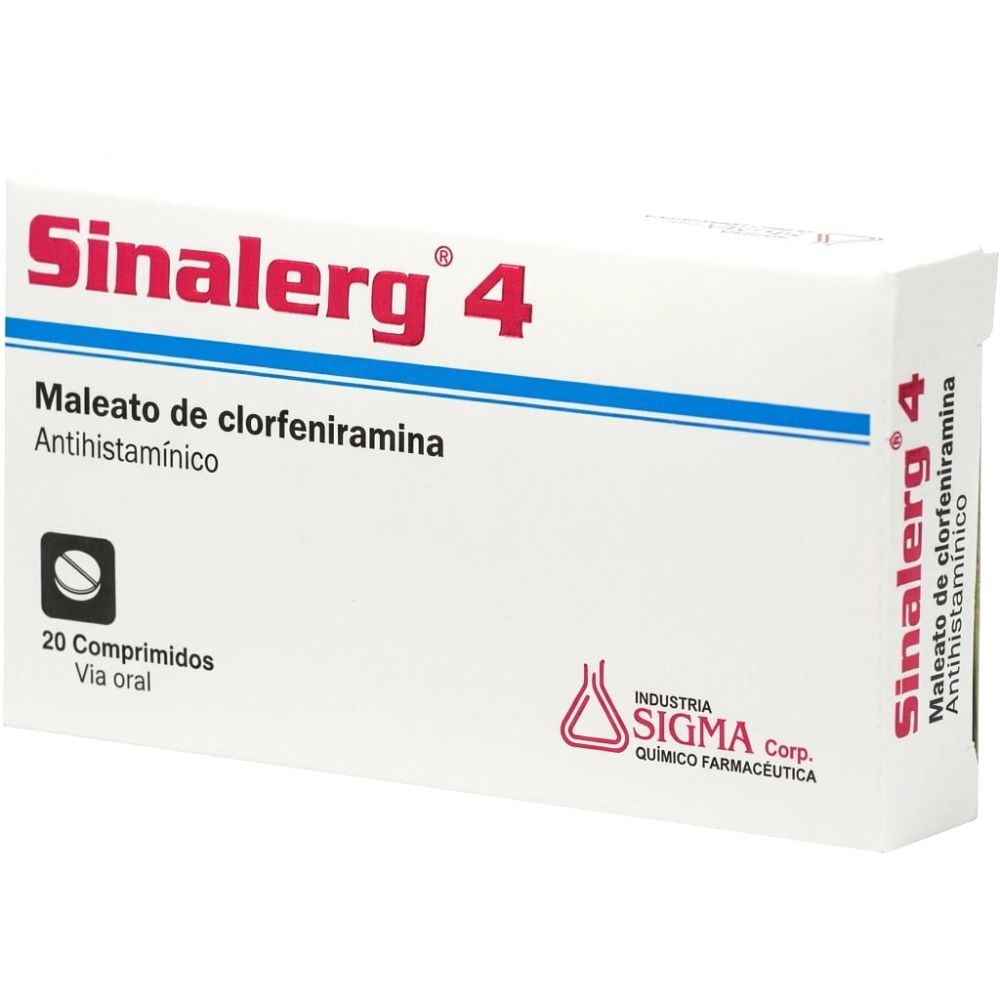 SINALERG 4 X COMPRIMIDO