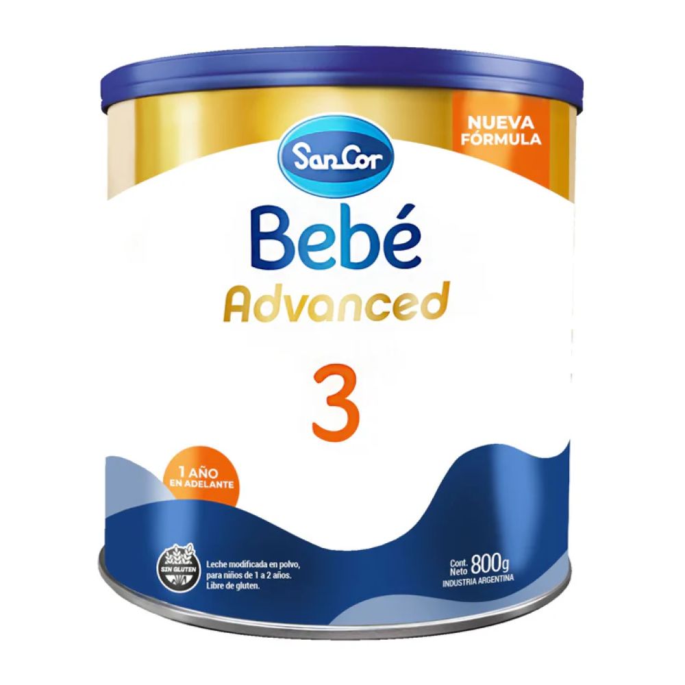 SANCOR BEBE ADVANCE 3 X 800 G