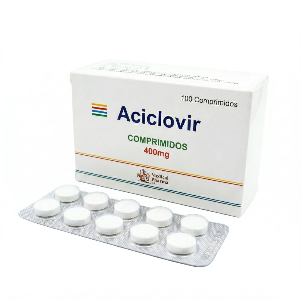 ACICLOVIR 400MG X COMP. - MHEDICAL PHARMA
