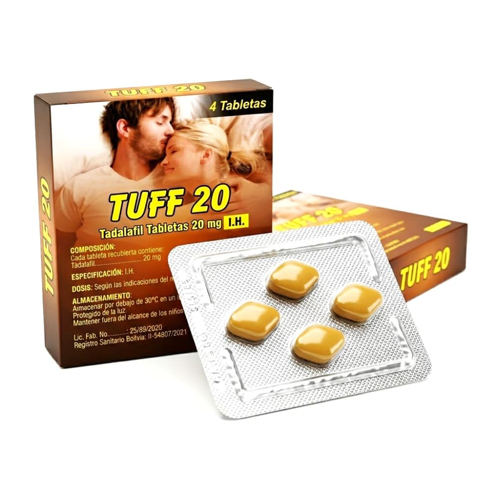 TUFF (TADALAFIL) 20MG X COMPRIMIDO