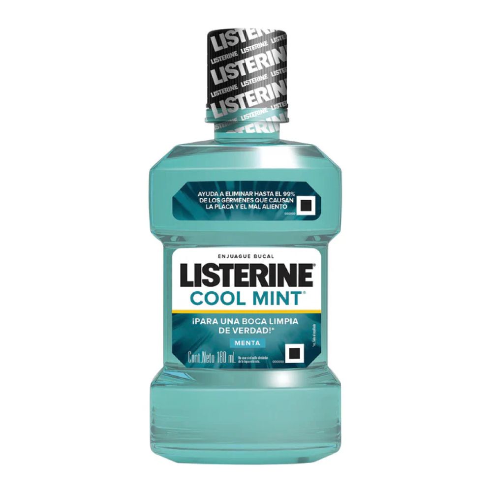 LISTERINE  COOL MINT  ENJUAGUE BUCAL X 180ML