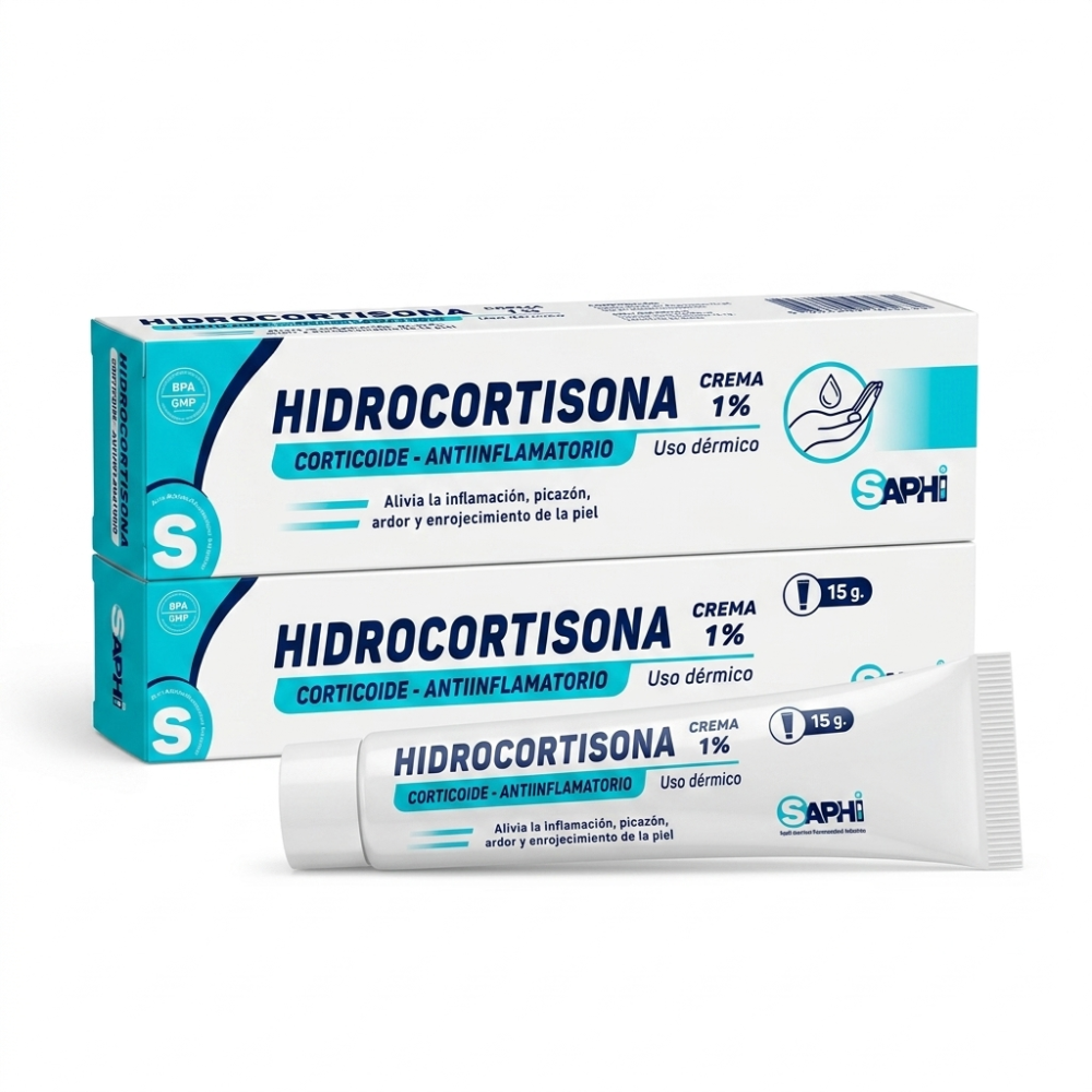 HIDROCORTISONA 1% CREMA X 15 G - SAPHI
