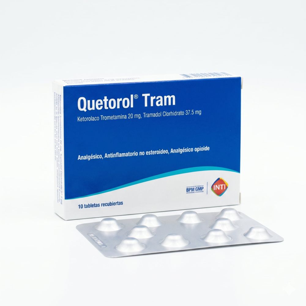 QUETOROL TRAM X TABLETA RECUB