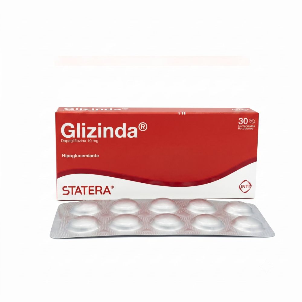 GLIZINDA DAPAGLIFLOZINA 10 MG X COMP RECUB