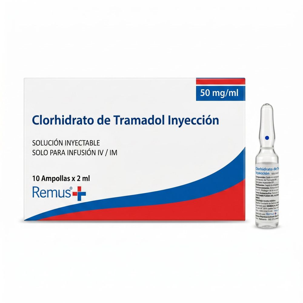 CLORHIDRATO DE TRAMADOL 50 MG X AMPOLLA