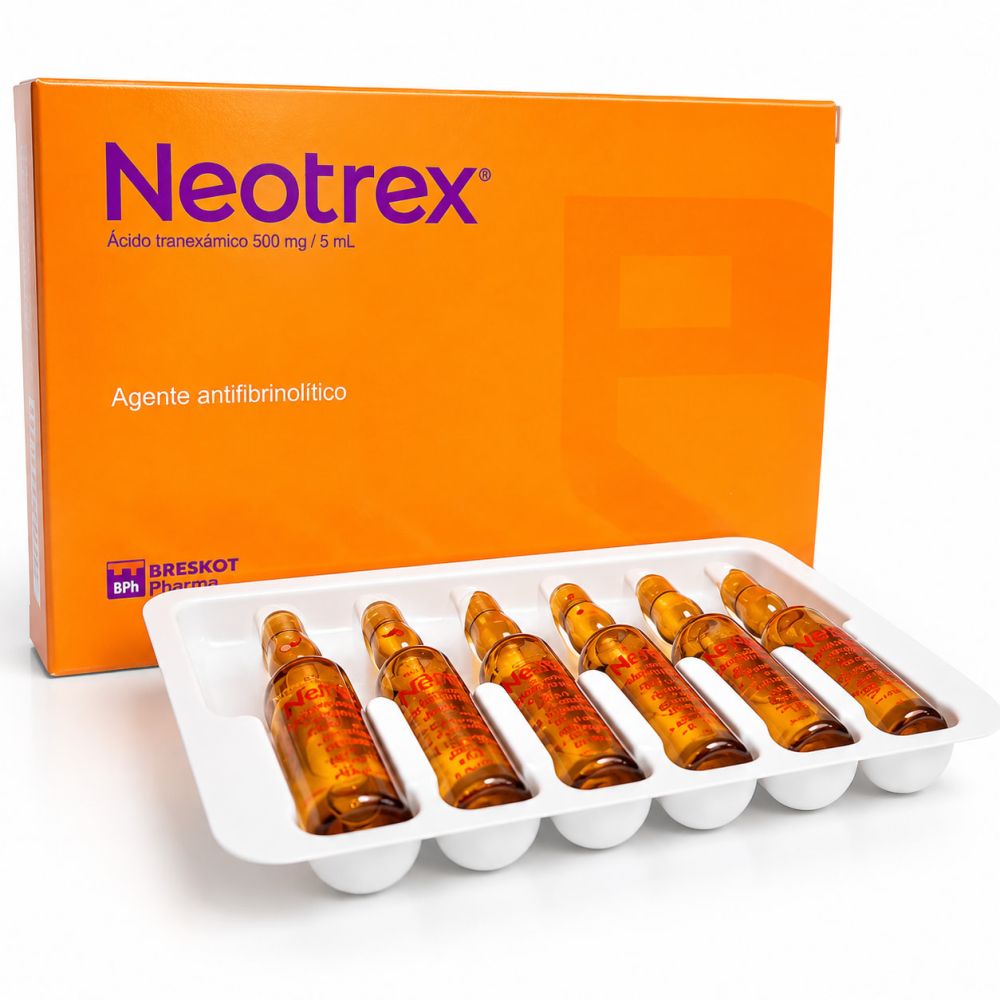 NEOTREX (ACIDO TRANEXAMICO) 500 MG X AMPOLLA