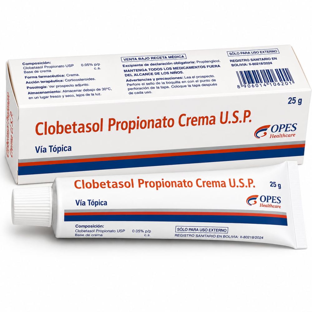 CLOBETASOL PROPIONATO 0.05% CREMA TOPICA X 25 G