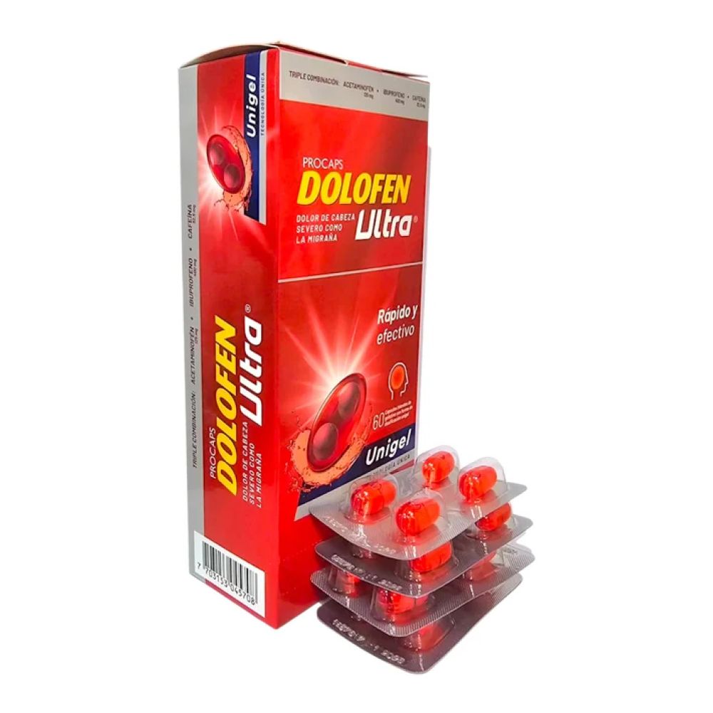 DOLOFEN ULTRA - UNIGEL X CAPSULA