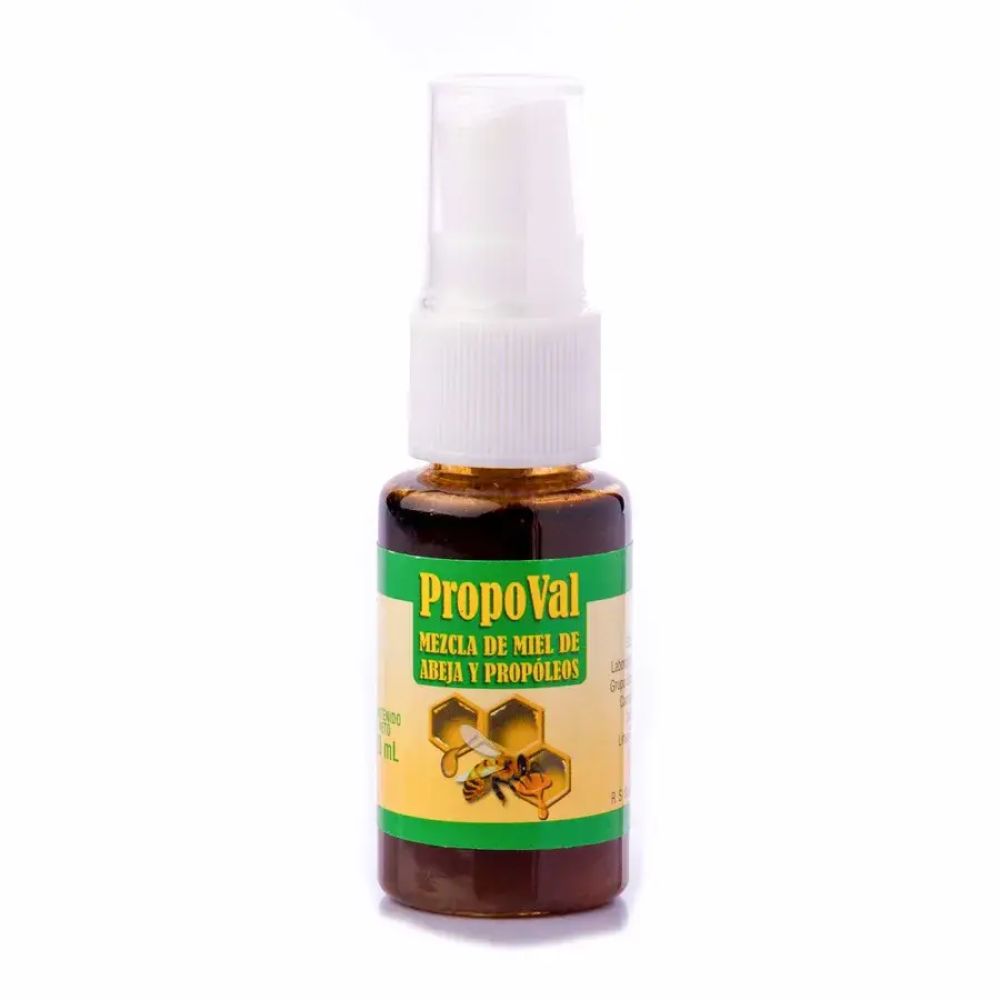 PROPOVAL MEZCLA DE MIEL DE ABEJAS Y PROPOLEO