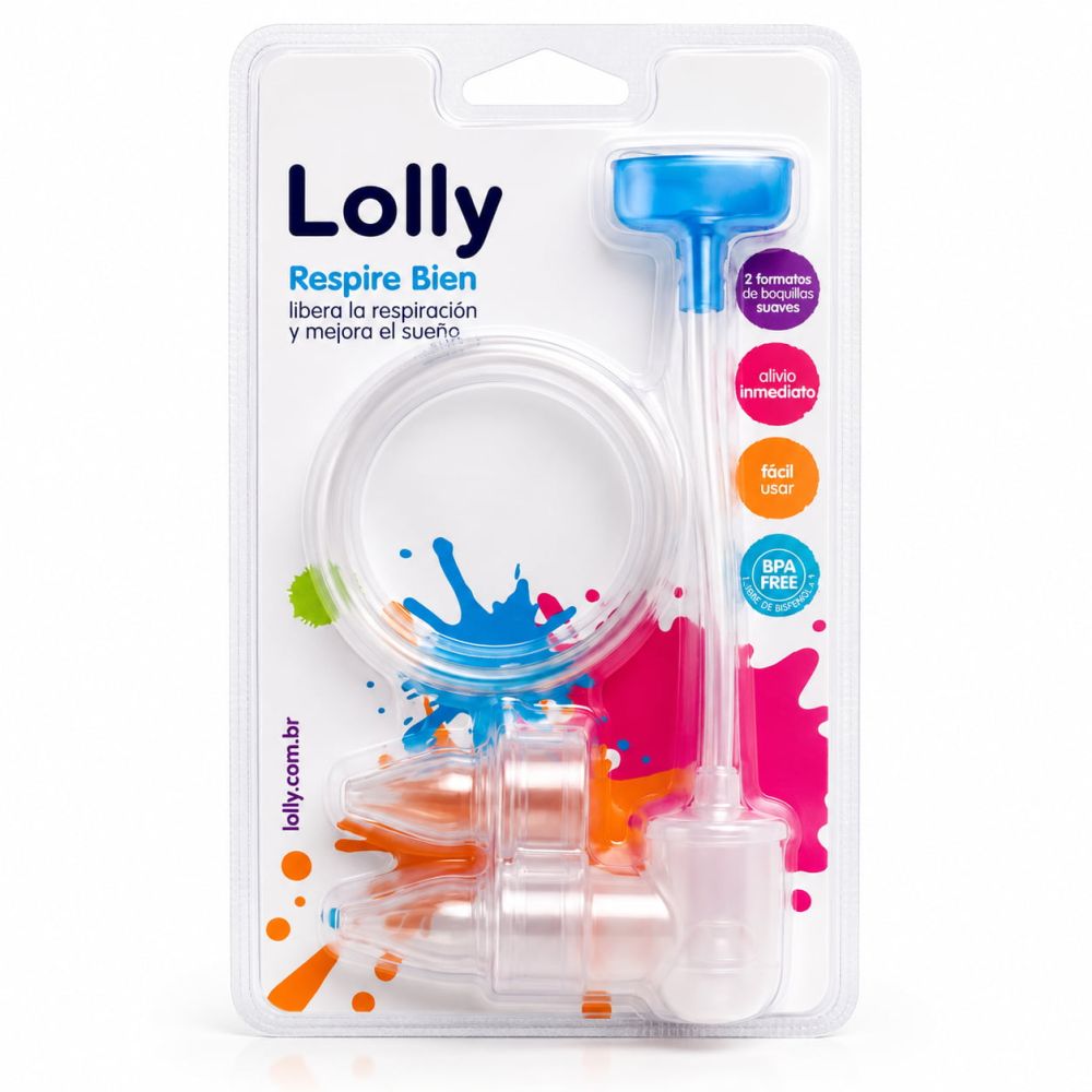 LOLLY ASPIRADOR NASAL X SUCCIONES (RESPIRE BIEN)  X UNIDAD