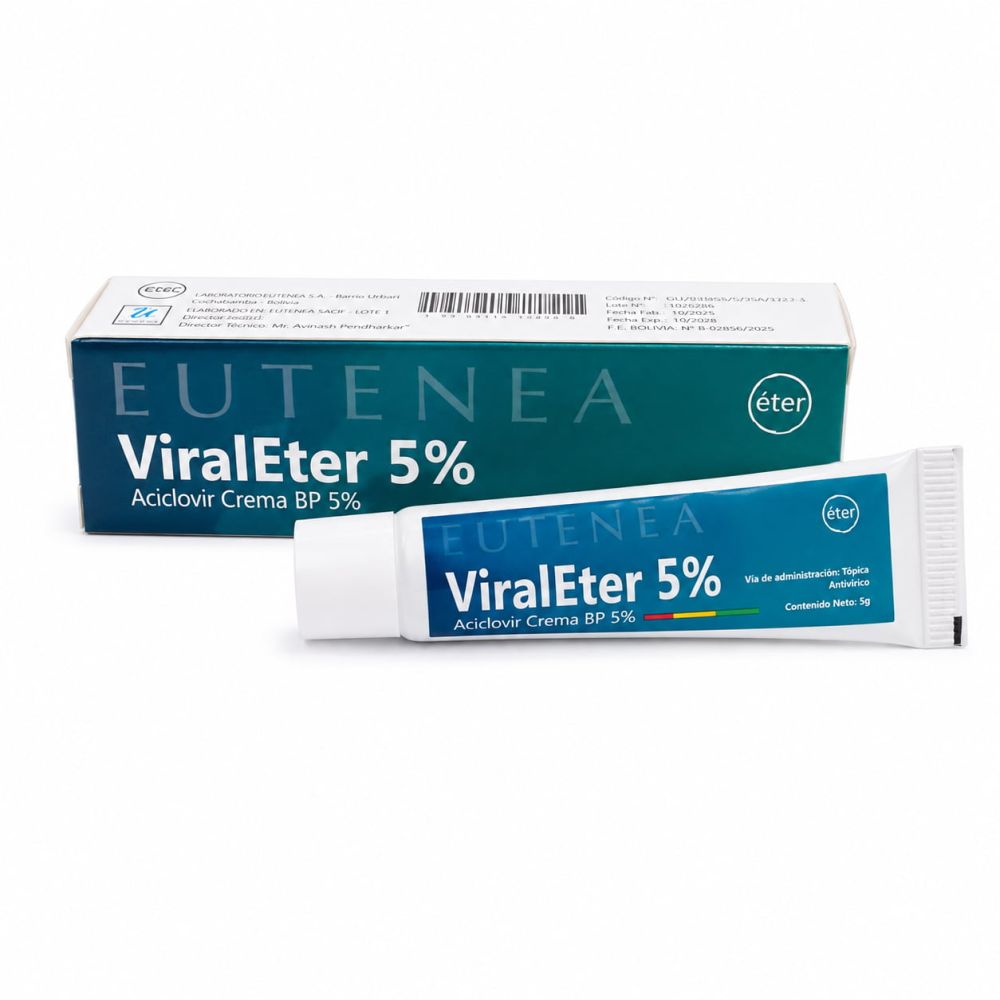 VIRALETER (ACICLOVIR) 5% X 5 GR