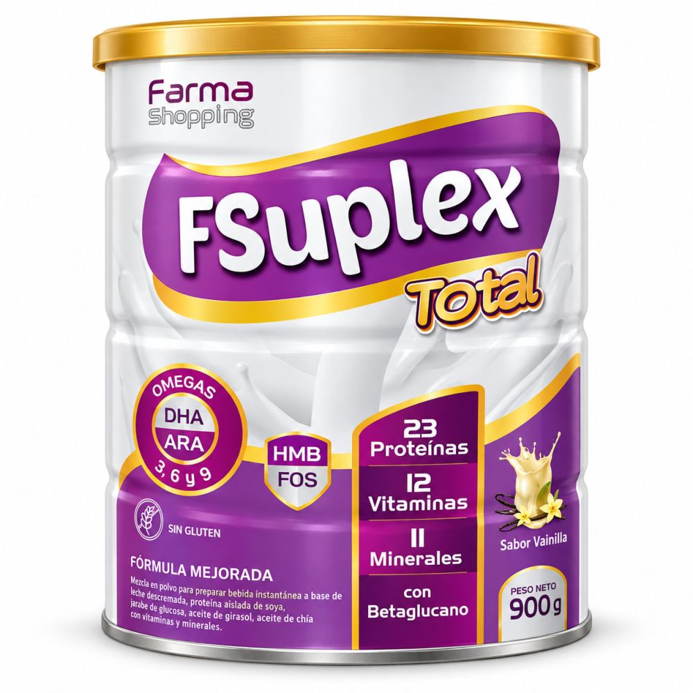 FSUPLEX TOTAL VAINILLA X 900 GR