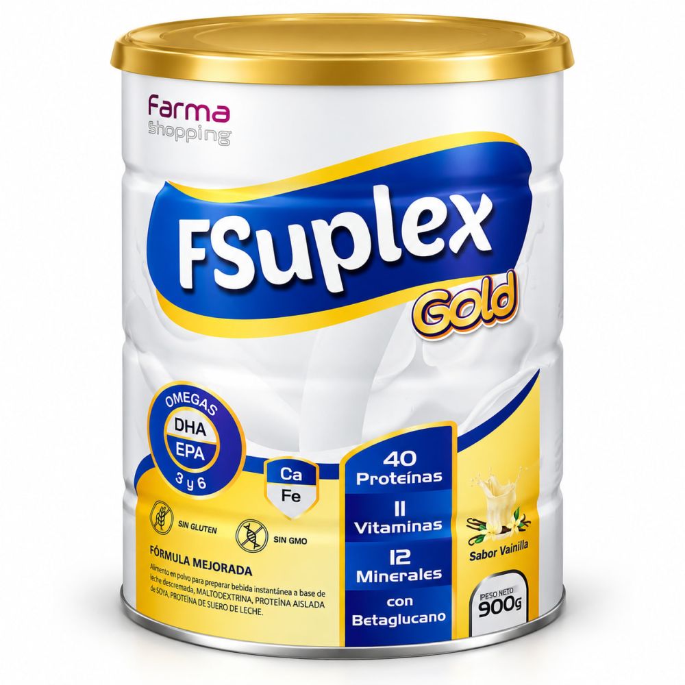 FSUPLEX GOLD VAINILLA X 900 GR