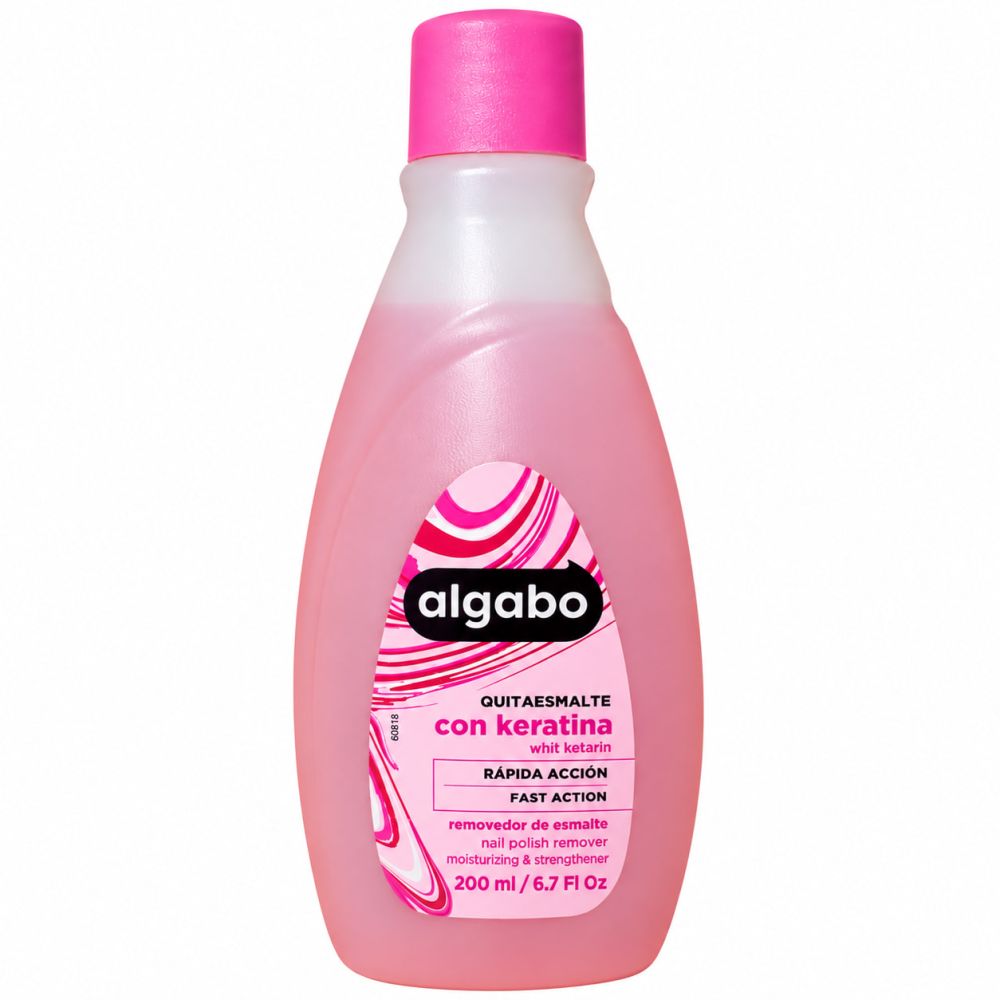 ALGABO QUITAESMALTE CON KERATINA X 200 ML