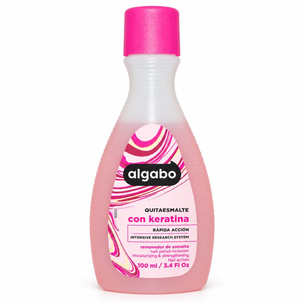 ALGABO QUITAESMALTE CON KERATINA X 100 ML