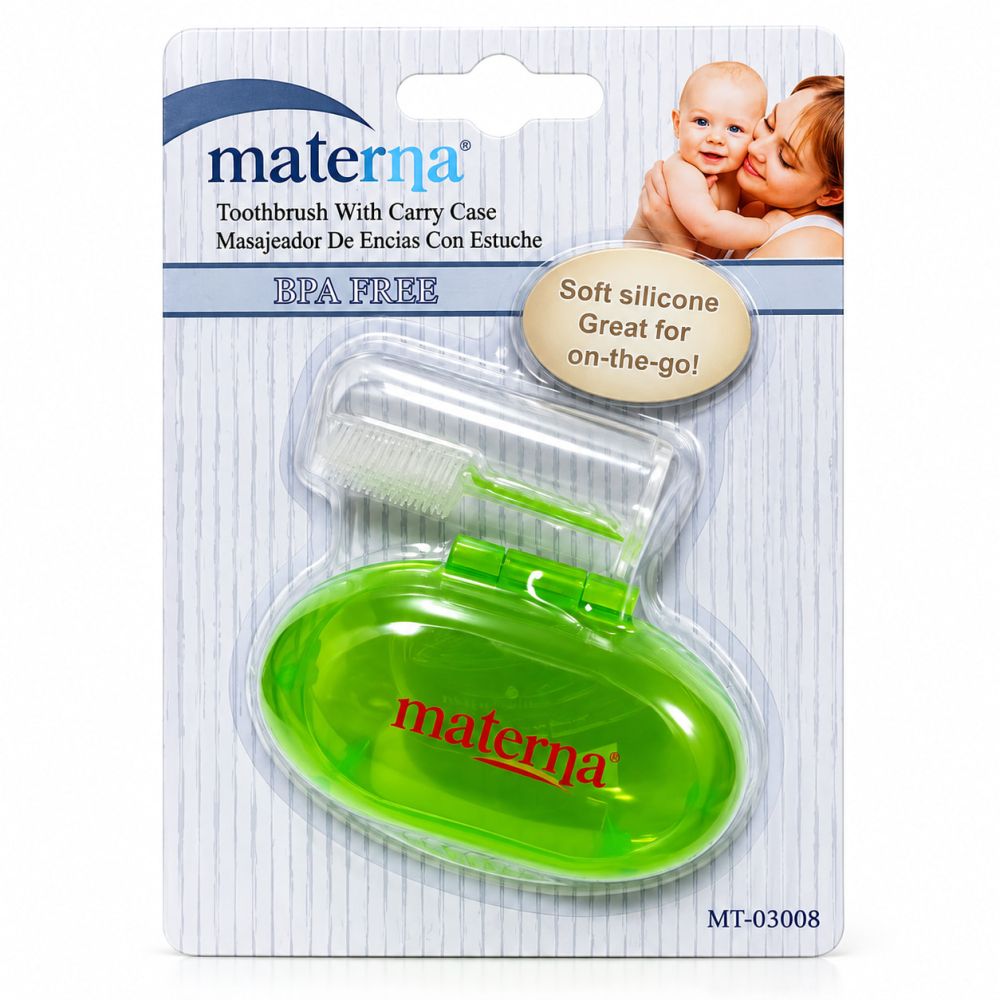 MASAJEADOR DE ENCIAS C/ ESTUCHE  SOFT SILICONE - MATERNA