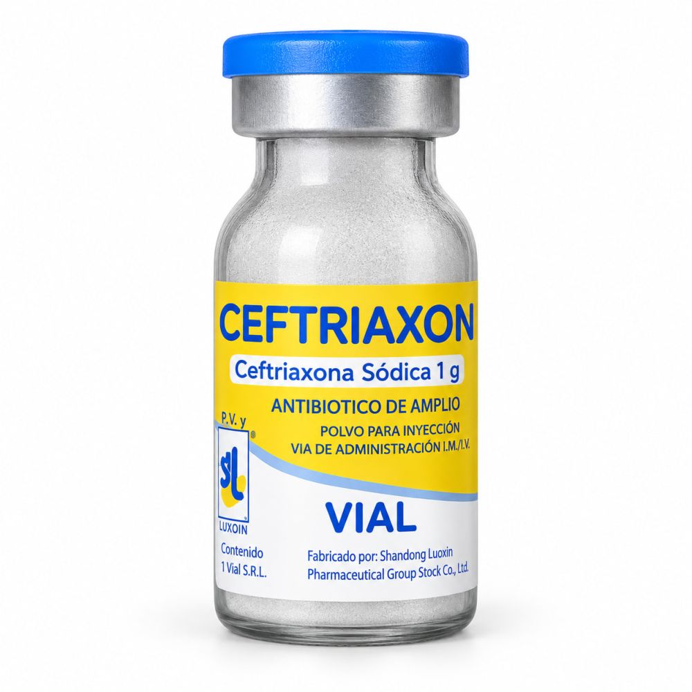 CEFTRIAXONA 1G X VIAL - KDL